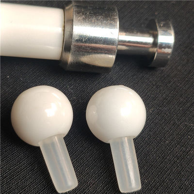 CNC Torna İşlenmiş Hassas 5500MPa Zirkonya Seramik Piston 0.5um