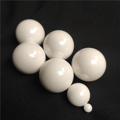 Saf Beyaz 6.06g / Cm3 Seramik Hassas Bilyalar Seramik Rulman Bilyaları