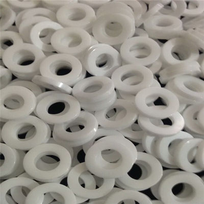 CNC Makinesi İnce İşleme 400C Zirkonya Seramik Mil Beyaz Zirkonya Seramik Pim