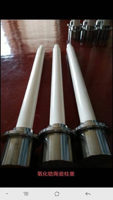 Elmas Cilalı ZrO2 Zirkonya Seramik Piston Aşınma Direnci