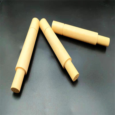 Sarı Zirkonya Seramik Tüpler Yüksek Sıcaklık Magnezyum Stabilize