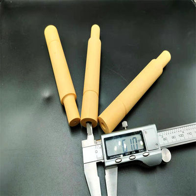 250Mpa Sarı Magnezyum Stabilize Zirkonya Tüpler Yüksek Hassasiyet